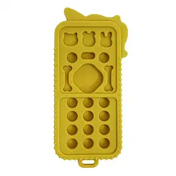 Силіконовий прорізувач пульт "Єдиноріг" Mega Zayka MGZ-0425(Yellow) - мініатюра 2