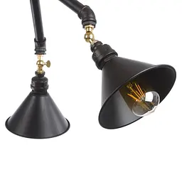 Люстра Brille павук стельова E27 60W BK (BL-344C/3) - мініатюра 2