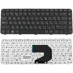 Клавіатура для ноутбука HP (Compaq: 430 431 630 635 640 650 655 СQ43 CQ57 CQ58 Pavilion: G4-1000 G6-1000) rus чорний