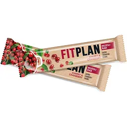 Батончик-мюслі Vale Fitplan з вишнею та журавлиною 30 г - мініатюра 3