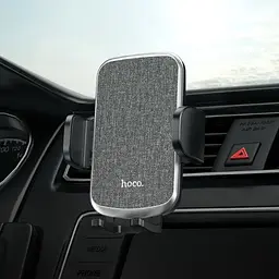 Тримач для телефону в решітку із затискачем у повітропровід Hoco CA94 - мініатюра 4