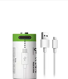 Акумулятор CR123A / 16340 Smartoools 700 mAh 3.7V батарейка із вбудованою зарядкою Type-C