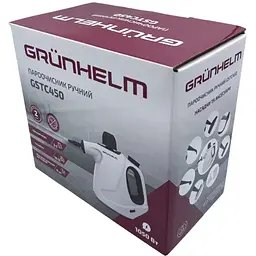 Пароочисник ручний Grunhelm GSTC450 бойлер 450 мл 9 аксесуарів (146006) - мініатюра 14