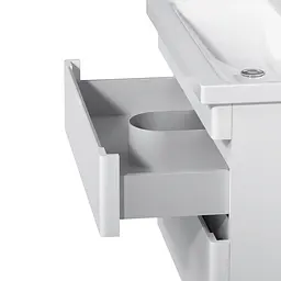 Тумба з умивальником Am.Pm Hit підвісна 75 см білий M93A-FHX0752-WC0752WG38, Білий - мініатюра 10
