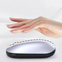 Бездротова миша WIWU WM110 Office Mouse (2 діапазона 2.4G + Bluetooth) срібляста - мініатюра 3
