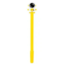 Ручка дитяча з іграшкою "Spaceman" A007(Yellow) гелева, синя