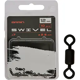 Вертлюжок Brain Swivel #7 12mm diam 2.5mm (10 шт/уп) SGCA-8008-7