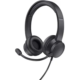 Навушники Trust Ayda PC 3.5mm Black (25087) - мініатюра 1