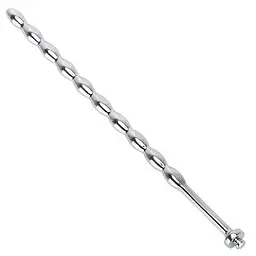 Уретральний стимулятор металевий Straight Rod 120x6 мм Сріблястий