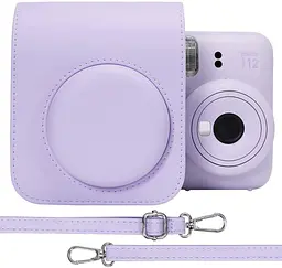Набір камера Fujifilm Instax Mini 12, Фотопапір 20шт, Чохол, Фотоальбом 64 фото Фіолетовий - мініатюра 6