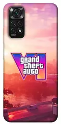TPU чехол Demsky GTA VI Vice City для Xiaomi Redmi Note 11 (Global) / Note 11S