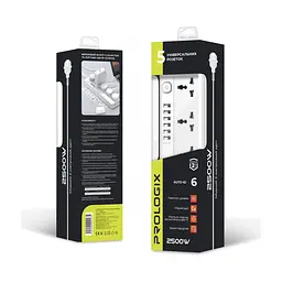Мережевий фільтр живлення Prologix Premium PR-SC5614W (PR-SC5614W) - мініатюра 8