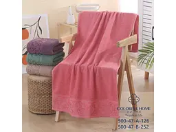 Рушник COLORFULHOME 48*90 в асортименті махра арт.500-35В