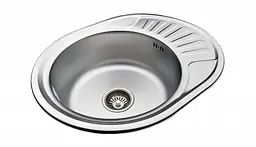 Кухонна мийка Romzha Taleyta Satin RO47131, Сірий - мініатюра 3