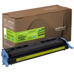 Картридж Patron HP 124A (Q6001A) cyan Green Label (PN-124ACGL)