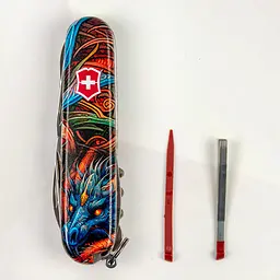 Ніж Victorinox Climber Zodiac 91мм 14функ Сапфіровий дракон - мініатюра 4