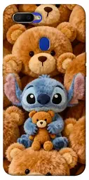 TPU чохол Demsky Stitch teddy bears для Oppo A5s / Oppo A12