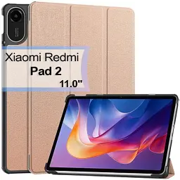 Чохол до планшета BeCover Smart Xiaomi Redmi Pad 2 11.0" Rose Gold (713645)