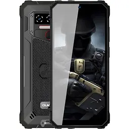 Смартфон Oulitel WP23 65" HD+ /4GB/64GB/MTK 6765/10600mAh/13+5Мп/IP69K/ NFC/Black
