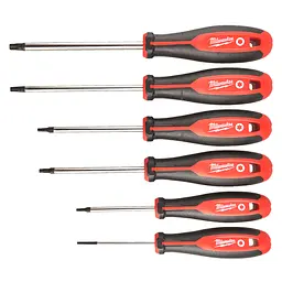 Набір викруток магнітних з тригранною рукояткою MILWAUKEE TORX (6шт)