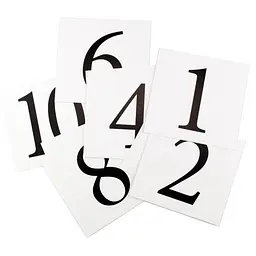 Навчальні картки міні Цифри 67147 110х110 мм - мініатюра 2