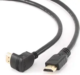 Кабель Cablexpert HDMI - HDMI 1.8м v1.4 кутова вилка (CC-HDMI490-6)