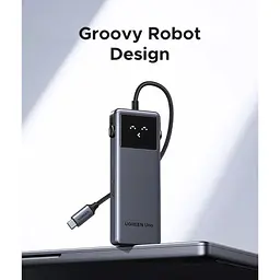 USB-хаб Ugreen Uno 5in1 CM888 (45154) [143011] - мініатюра 4