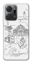 TPU чохол Demsky Odesa spirit для Huawei Honor X7a