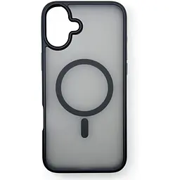 Чохол-накладка BeCover Metal Buttons Case (MagSafe) для Apple iPhone 16 Plus Black (712093) - мініатюра 5