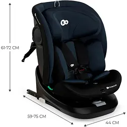 Автокрісло Kinderkraft i-Grow i-Size Black KCIGRO00BLK0000 (00-00305220) - мініатюра 7