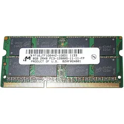 Оперативна пам'ять для ноутбука Micron SO-DIMM DDR3 8GB 1600MHz PC3-12800 Б/В