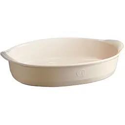 Форма для запекания Emile Henry Ovenware овальная 41х26х8 см бежевая (029054)