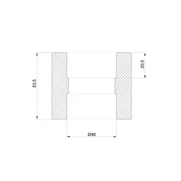 Муфта PPR Thermo Alliance 40 DSB004