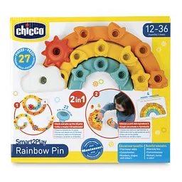 Розвиваюча іграшка 2 в 1 Chicco Веселка (12198.00) - мініатюра 9