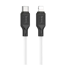 Кабель Hoco Type-C to Lightning cool silicone PD charging data cable X90 1m, 20W, 3A - мініатюра 3
