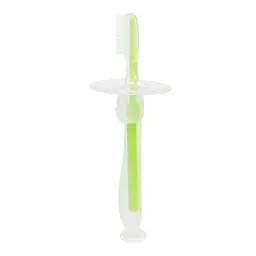 Силіконова зубна щітка Mumlove MGZ-0707(Green) з обмежувачем