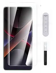 Захисне скло DK для Xiaomi Poco X7 UV Curved 017496 clear - мініатюра 2