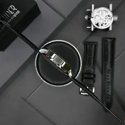 Наручний годинник чоловічий 022 Київ II Silver-Black Awarder acs0031790 - мініатюра 6
