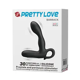 Масажер простати - Pretty Love Barrack Prostate Stimulator Black