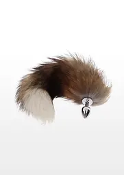 Анальна пробка з хвостом Taboom Foxtail Buttplug - мініатюра 2