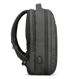 Дорожній рюкзак для ноутбука Mark Ryden MR9668SJ 15.6 дюймів з USB-портом Чорний - мініатюра 3