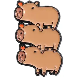 Значок Мем Капібара Capybara 3 см P MEM 12
