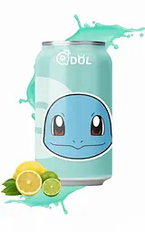 Газований напій Qdol Pokemon Citrus Squirtle 330 мл - мініатюра 2