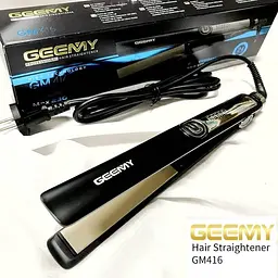Випрямляч Geemy Ceramic Coating Plate GM-416 Black - мініатюра 2