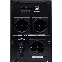 Джерело безперебійного живлення [ДБЖ] LogicPower LPM-U1550VA [4989] [110092] - мініатюра 4