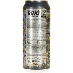 Напій слабоалкогольний Revo Love Is енергетичний сильногазований 8.5% 0.5 л - мініатюра 3