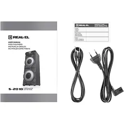 Акустика REAL-EL S-2010 Black (EL121600034) [174933] - мініатюра 8