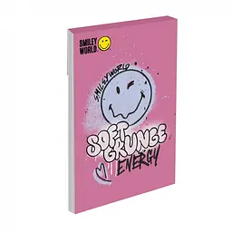 Блокнот Yes Smiley World А7 48 аркушів клітинка 1 шт. в асортименті (152572) - мініатюра 2
