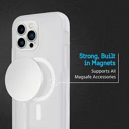 Протиударний чохол з кліпсою Pelican Voyager MagSafe для iPhone 14 Pro (6.1") Clear аналог OtterBox Defender - мініатюра 5