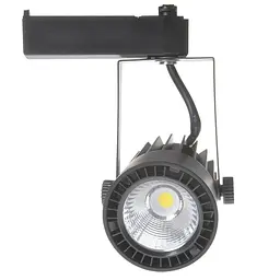 Світильник трековий поворотний LED 410/12W NW BK COB Brille 32-483 - мініатюра 2